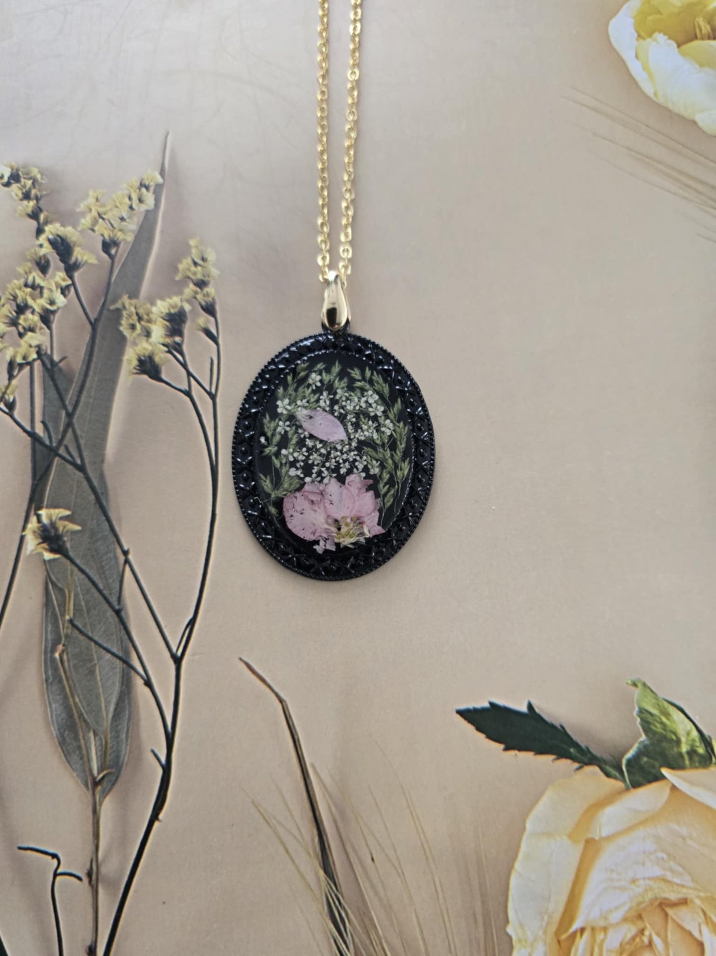 Pendentif au naturel