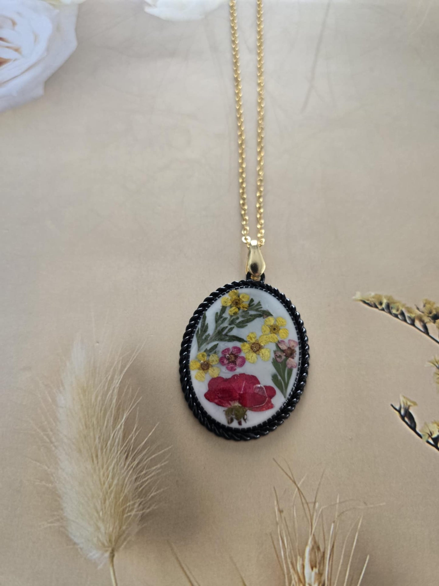 Pendentif active floral