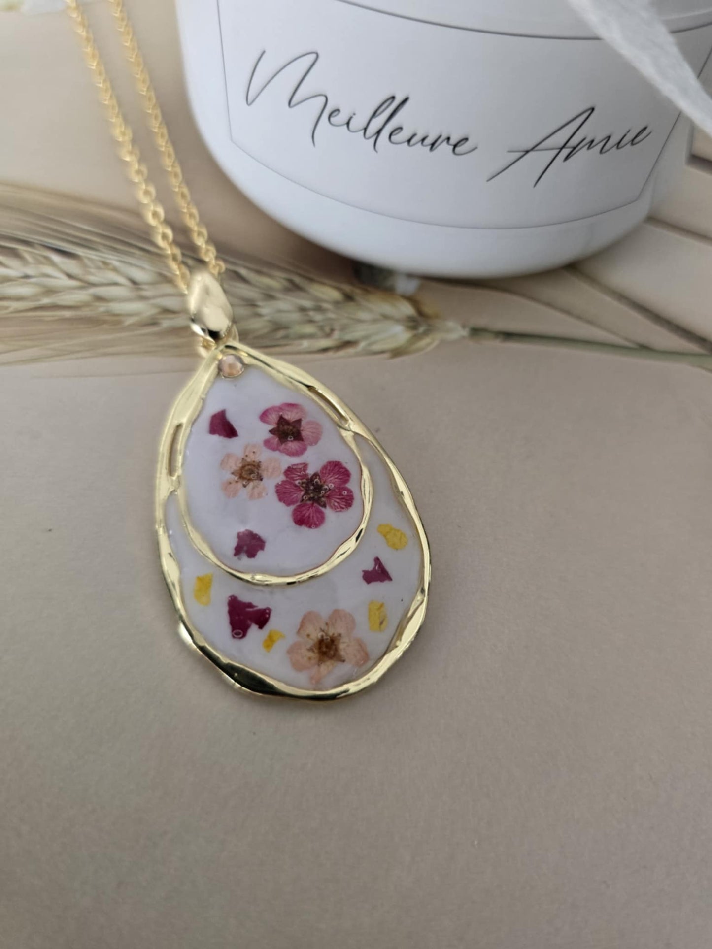 Pendentif goutte art de vivre