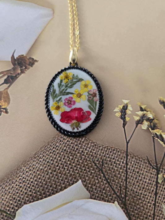 Pendentif active floral