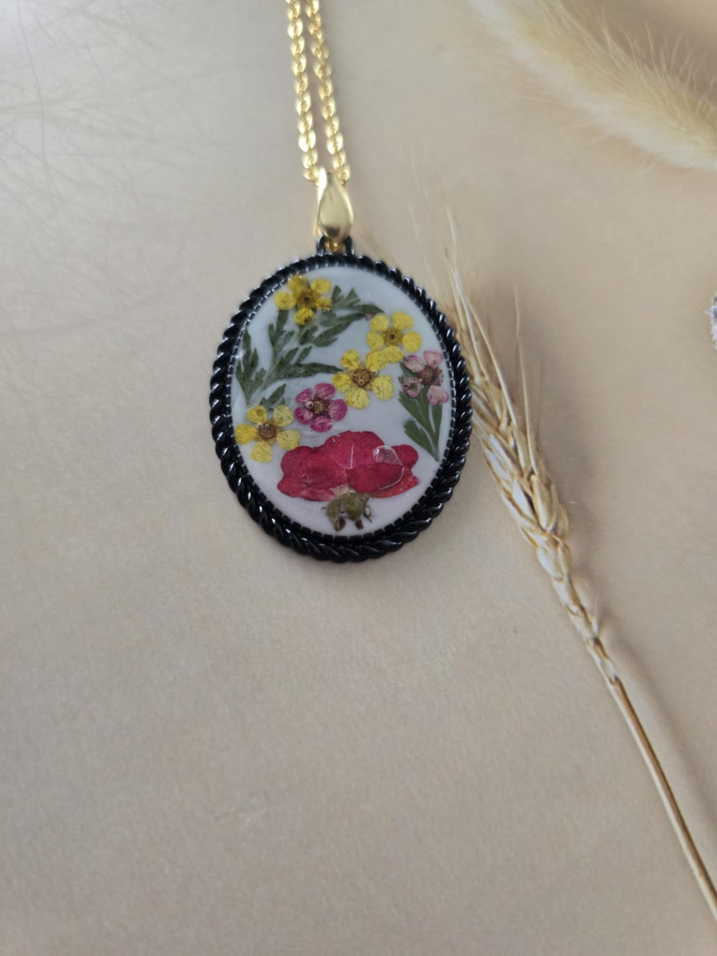 Pendentif active floral