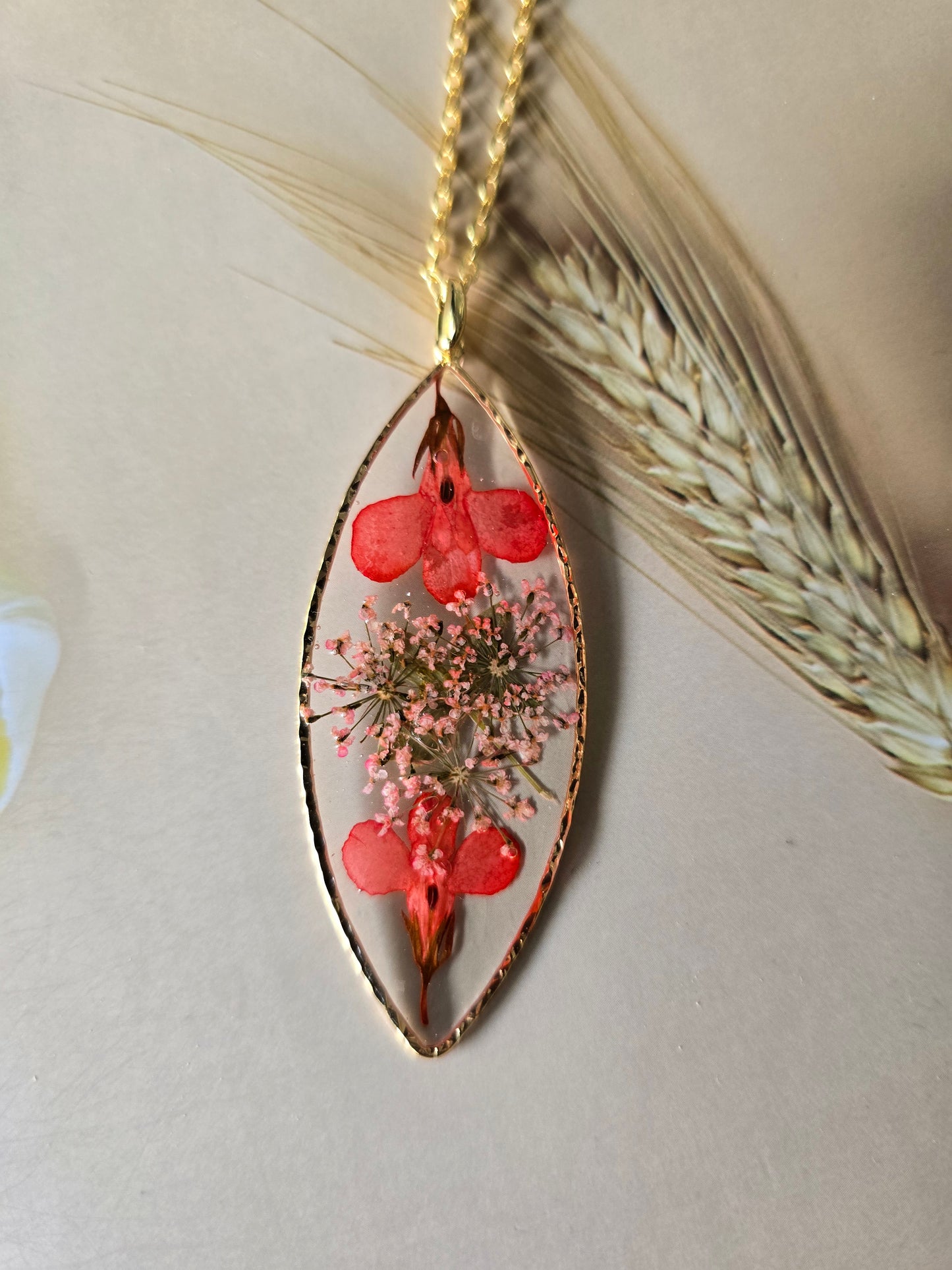 pendentif floral joie de vivre