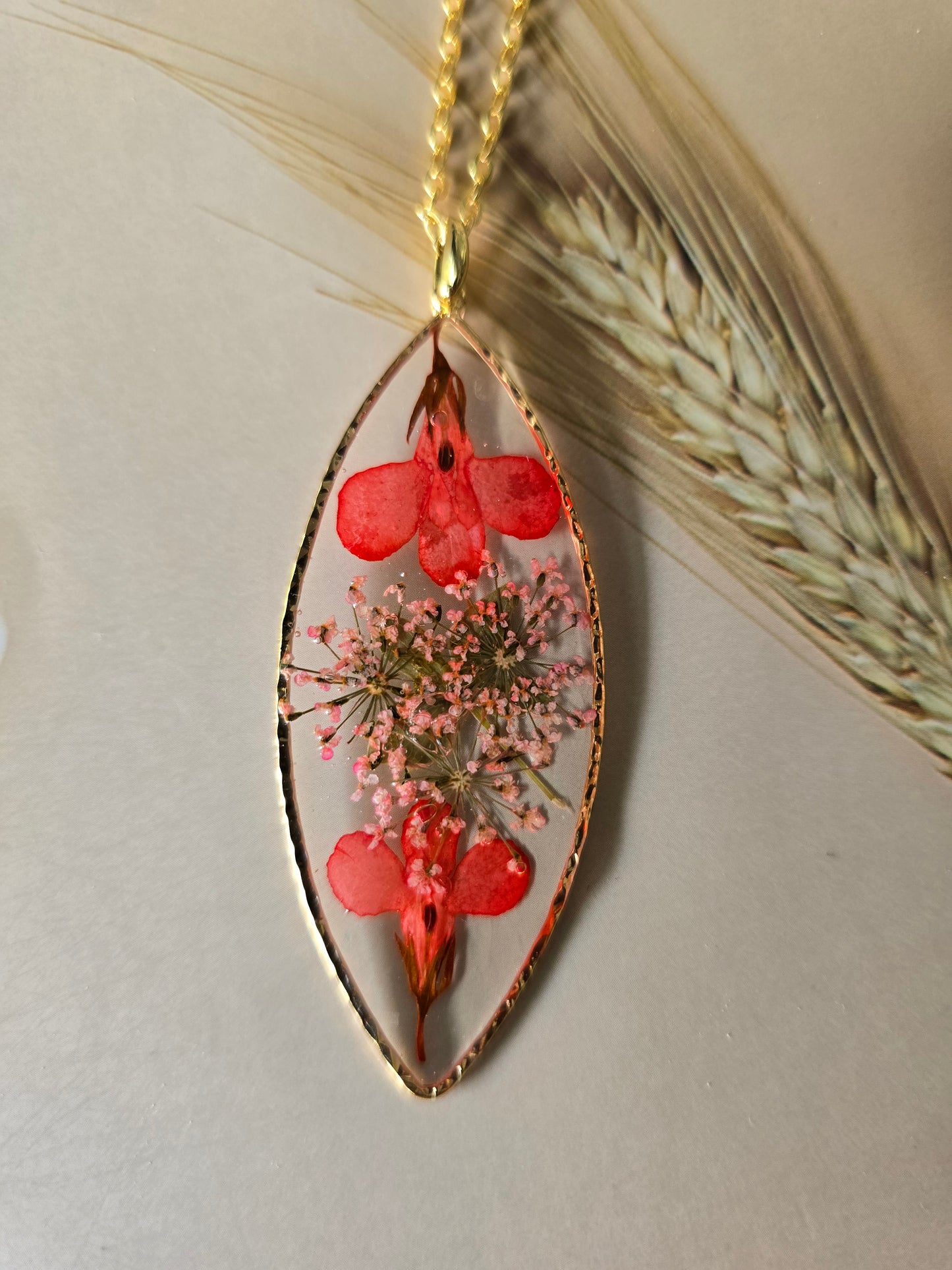 pendentif floral joie de vivre