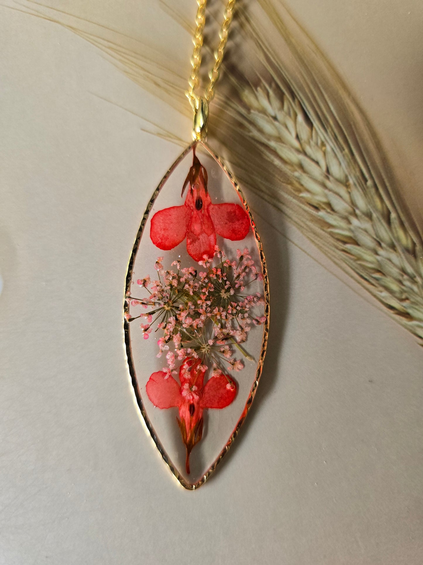 pendentif floral joie de vivre