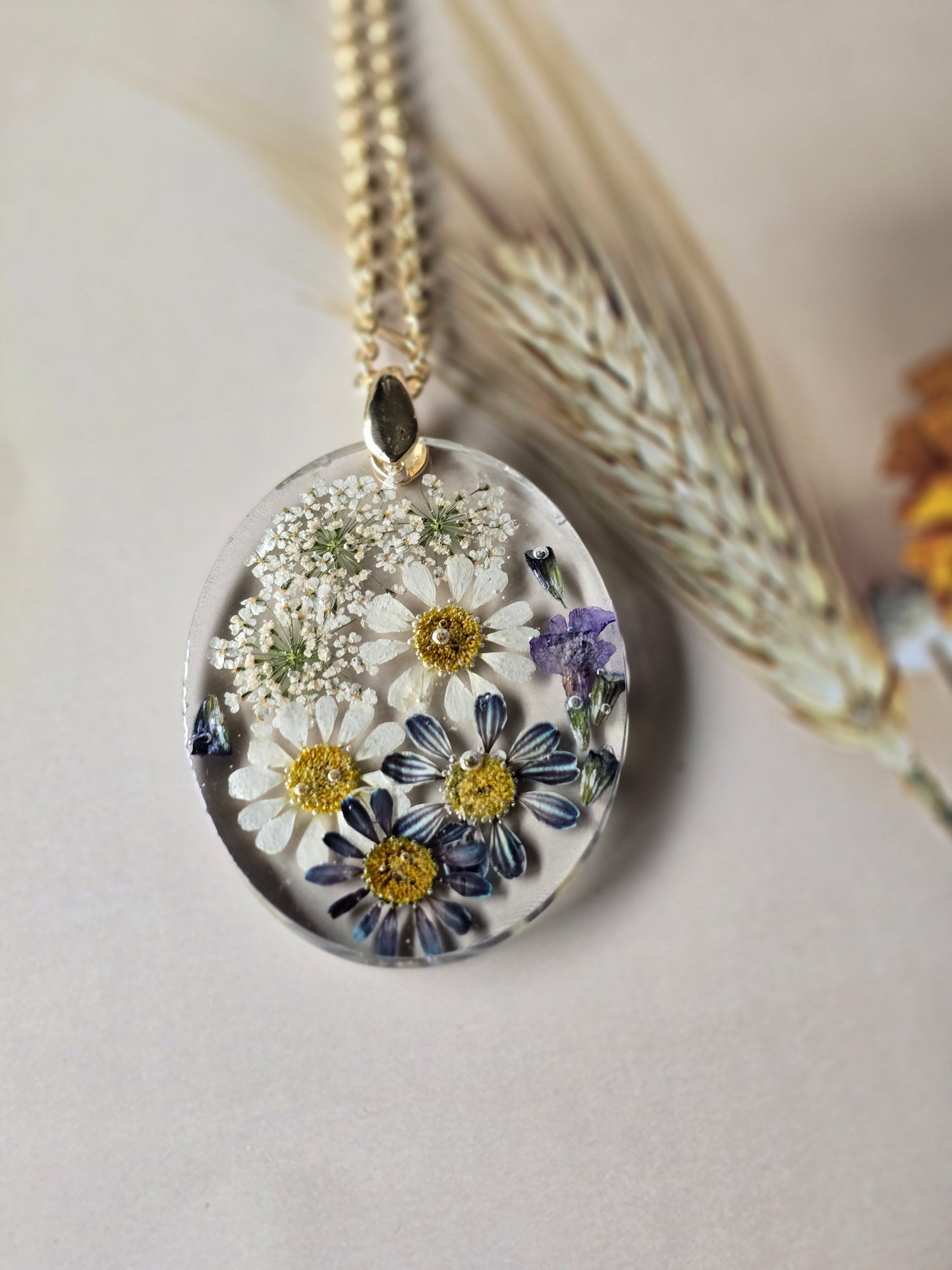 pendentif floral intégrité