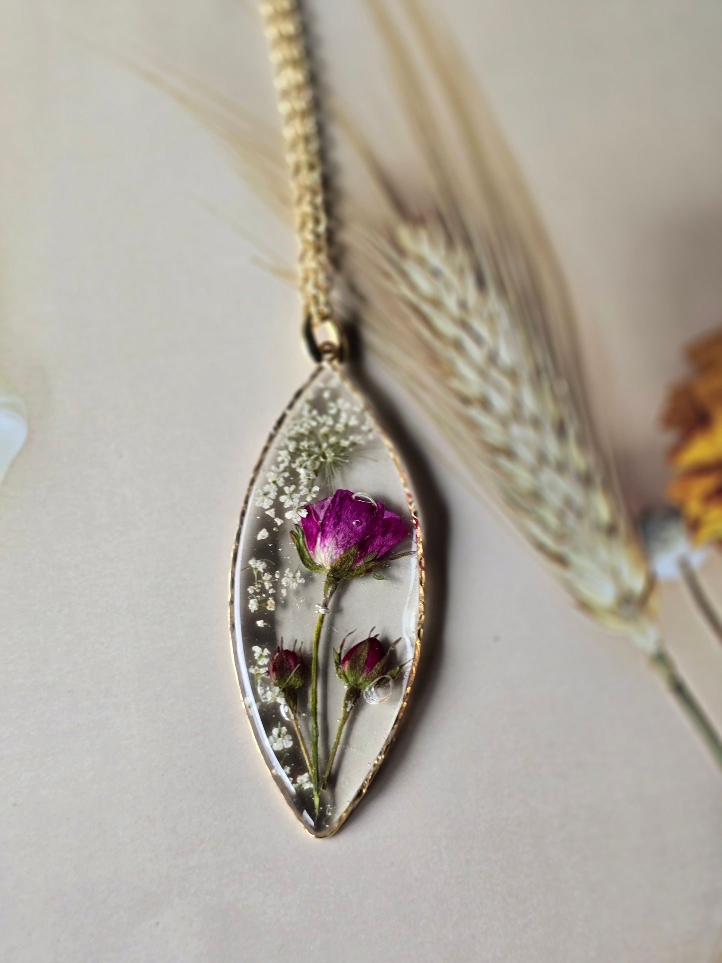 pendentif obsession floral
