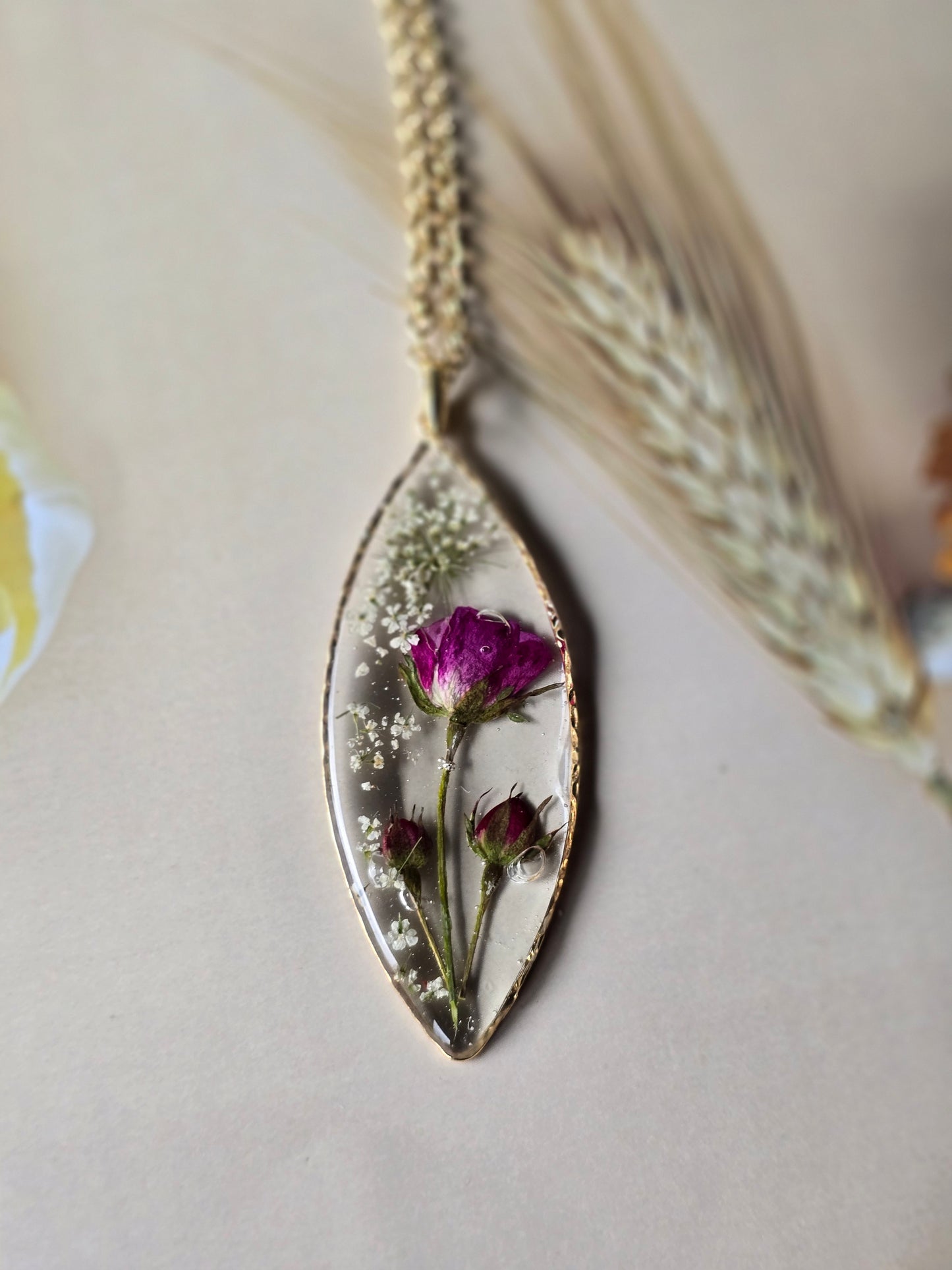 pendentif obsession floral