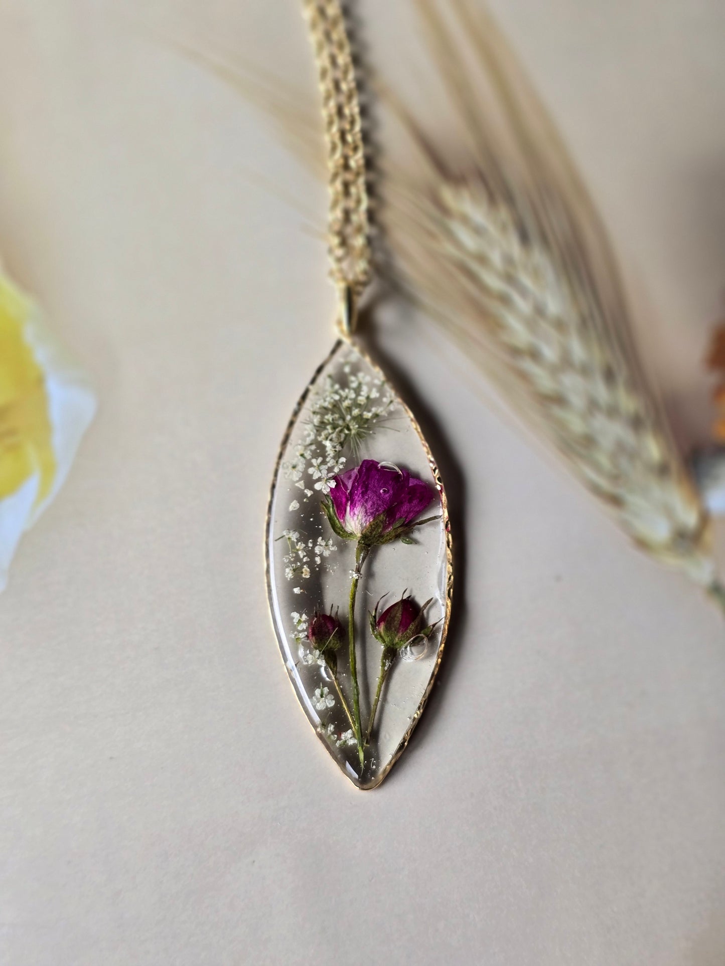 pendentif obsession floral