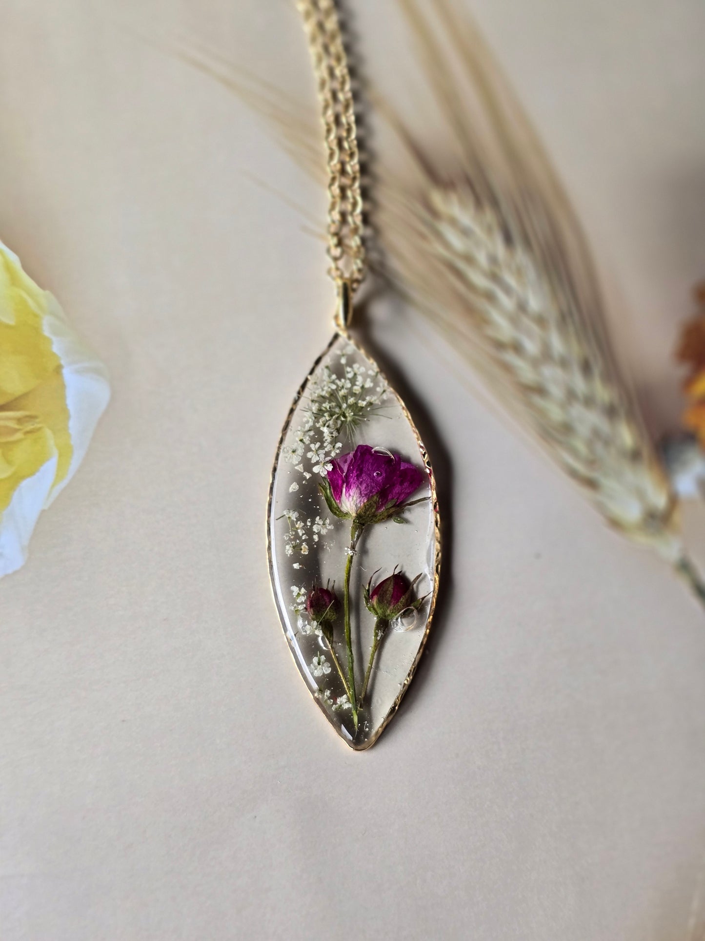 pendentif obsession floral