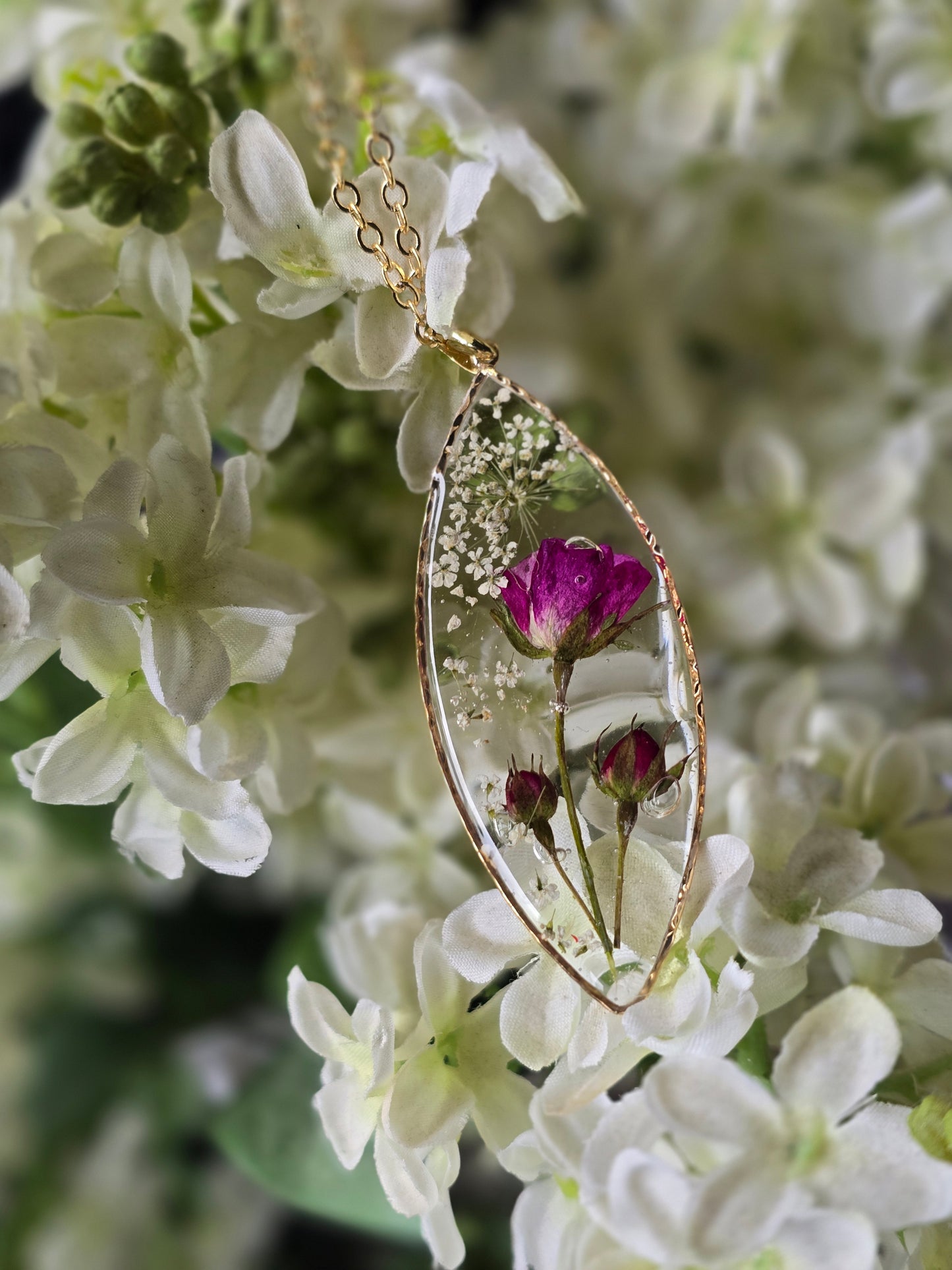 pendentif obsession floral