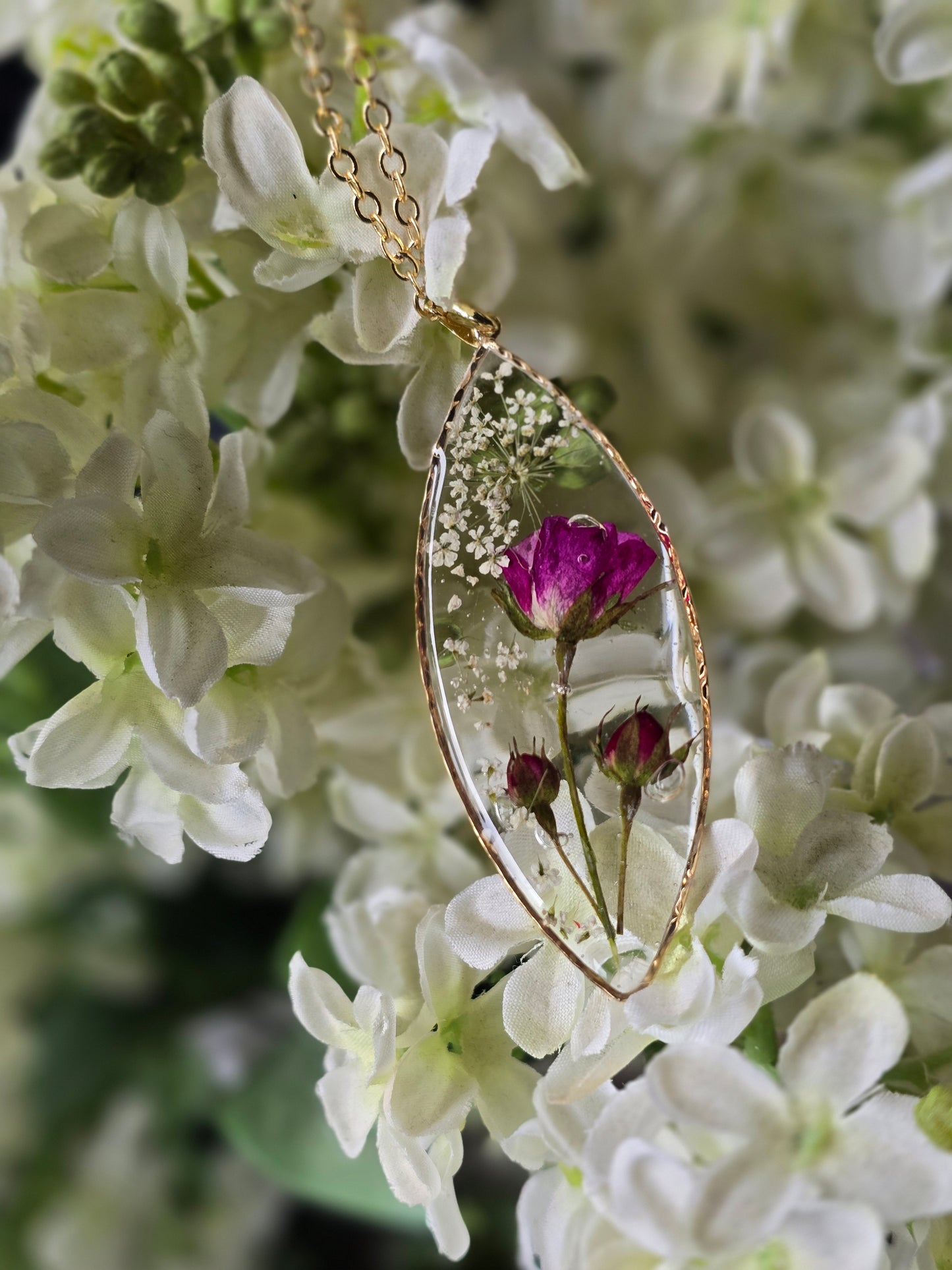 pendentif obsession floral