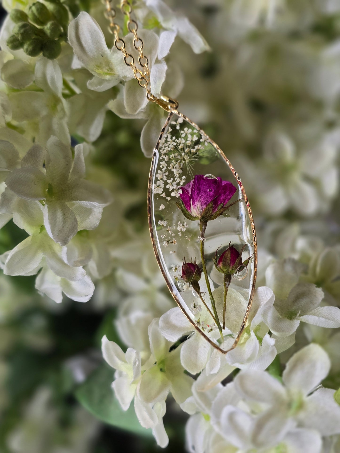 pendentif obsession floral