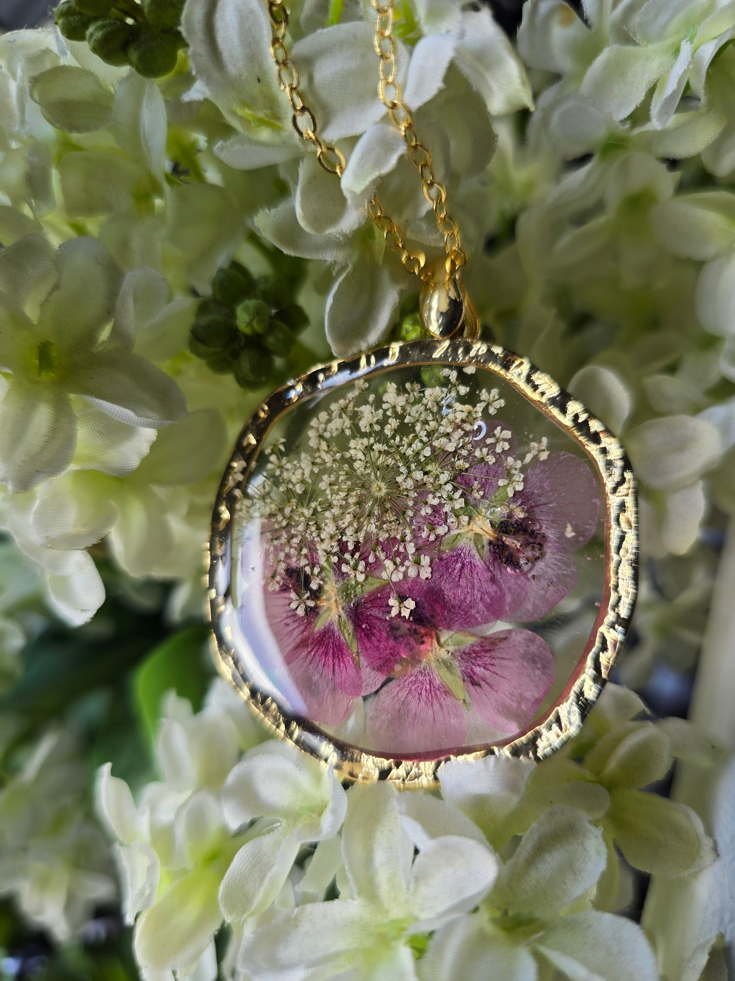 pendentif floral franchise