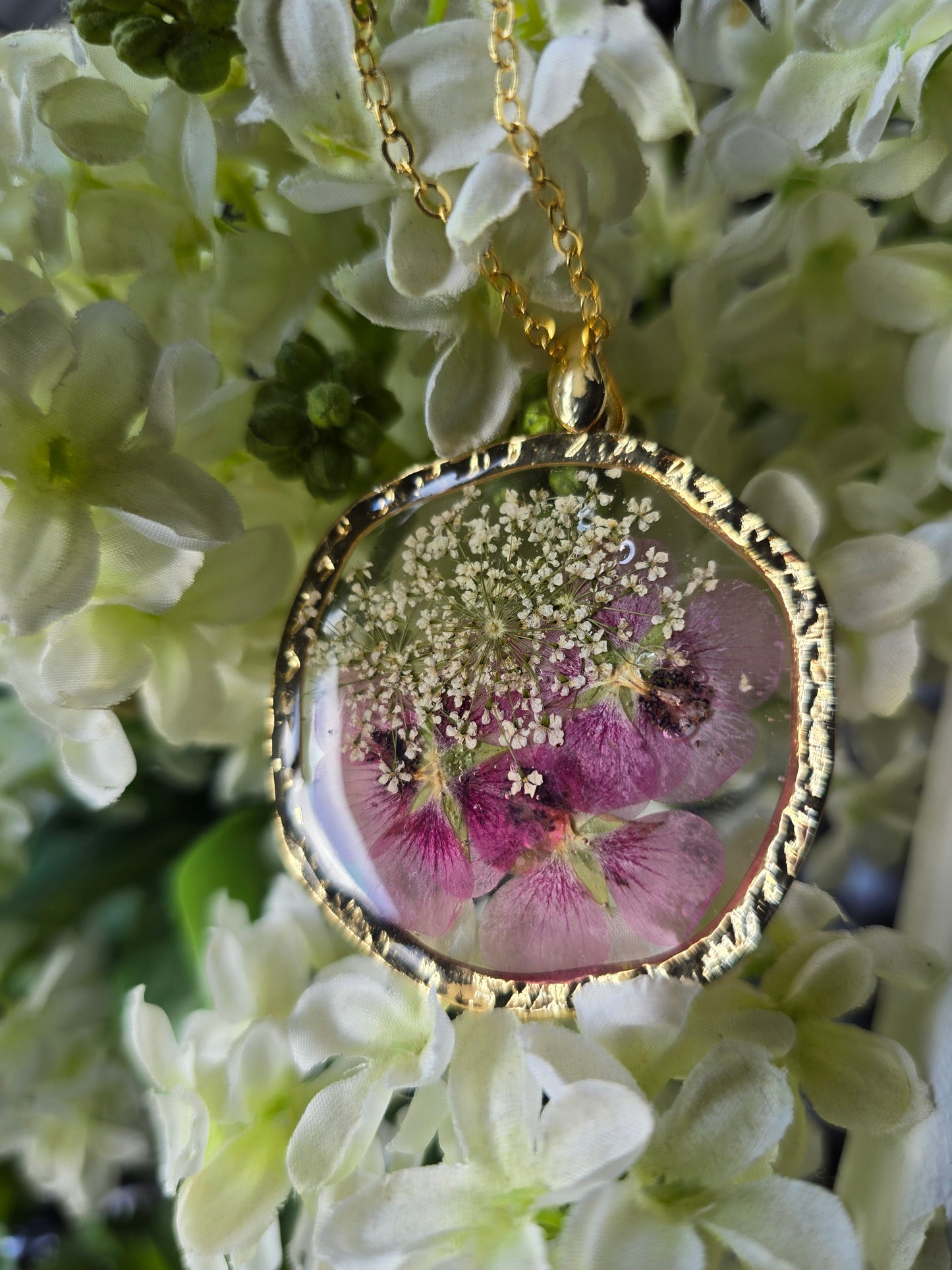 pendentif floral franchise