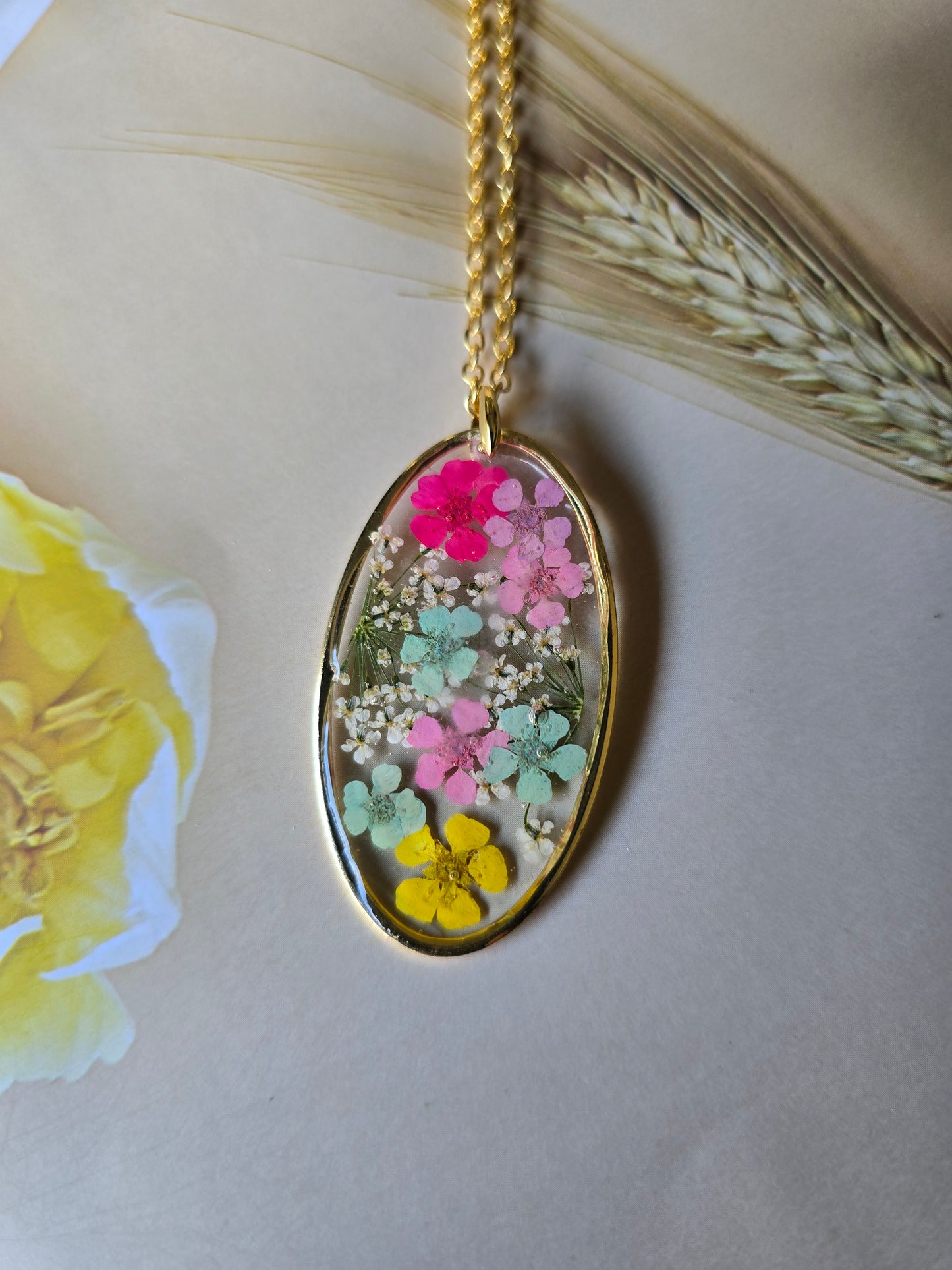 pendentif audace floral