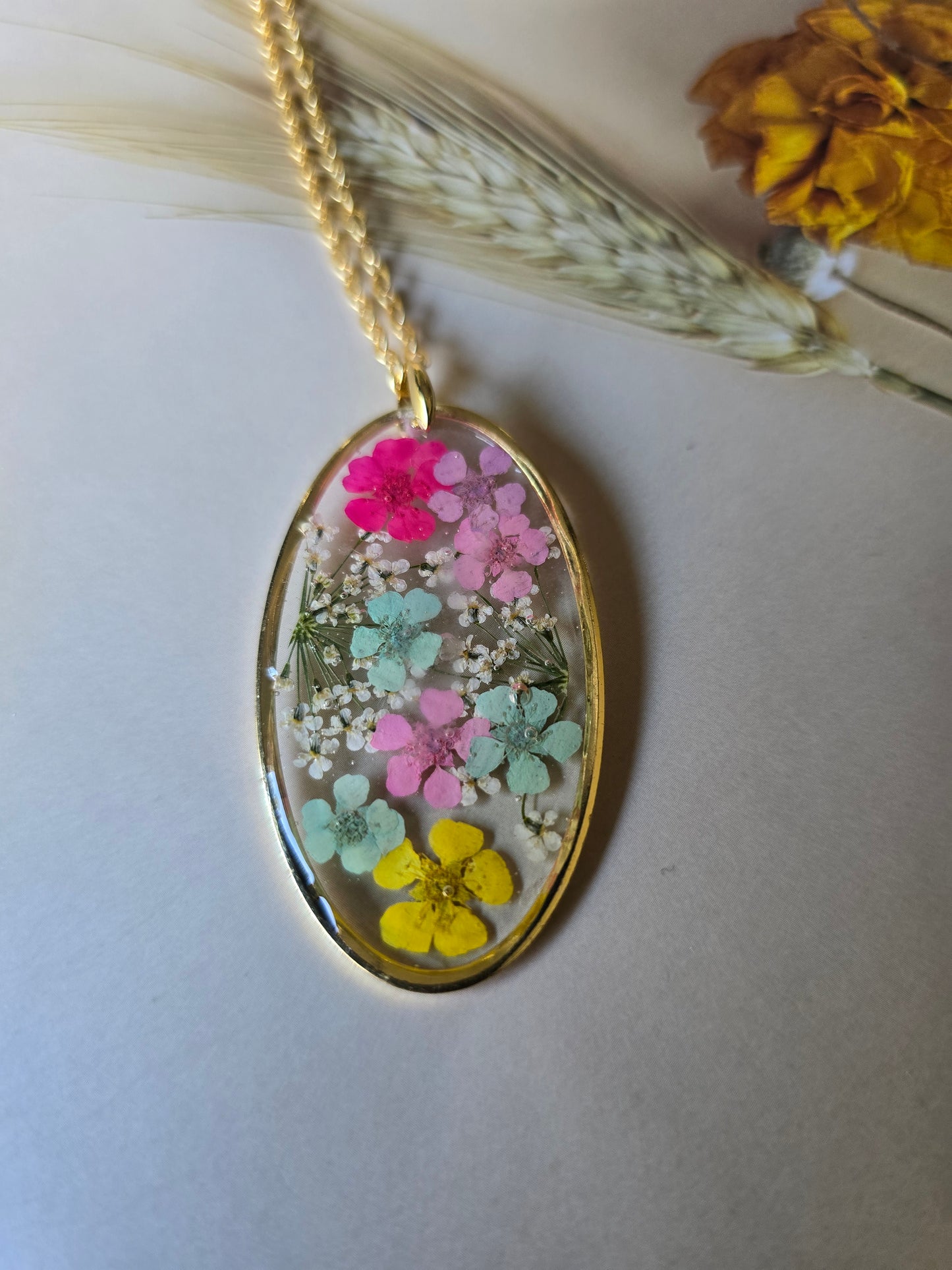 pendentif audace floral