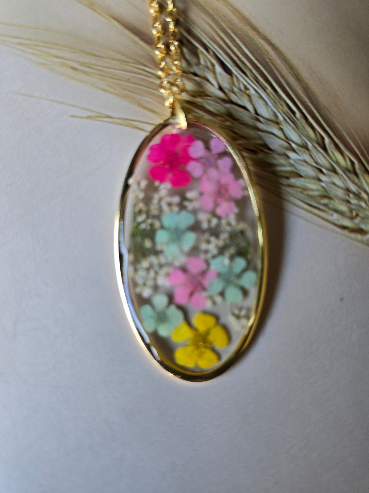 pendentif audace floral