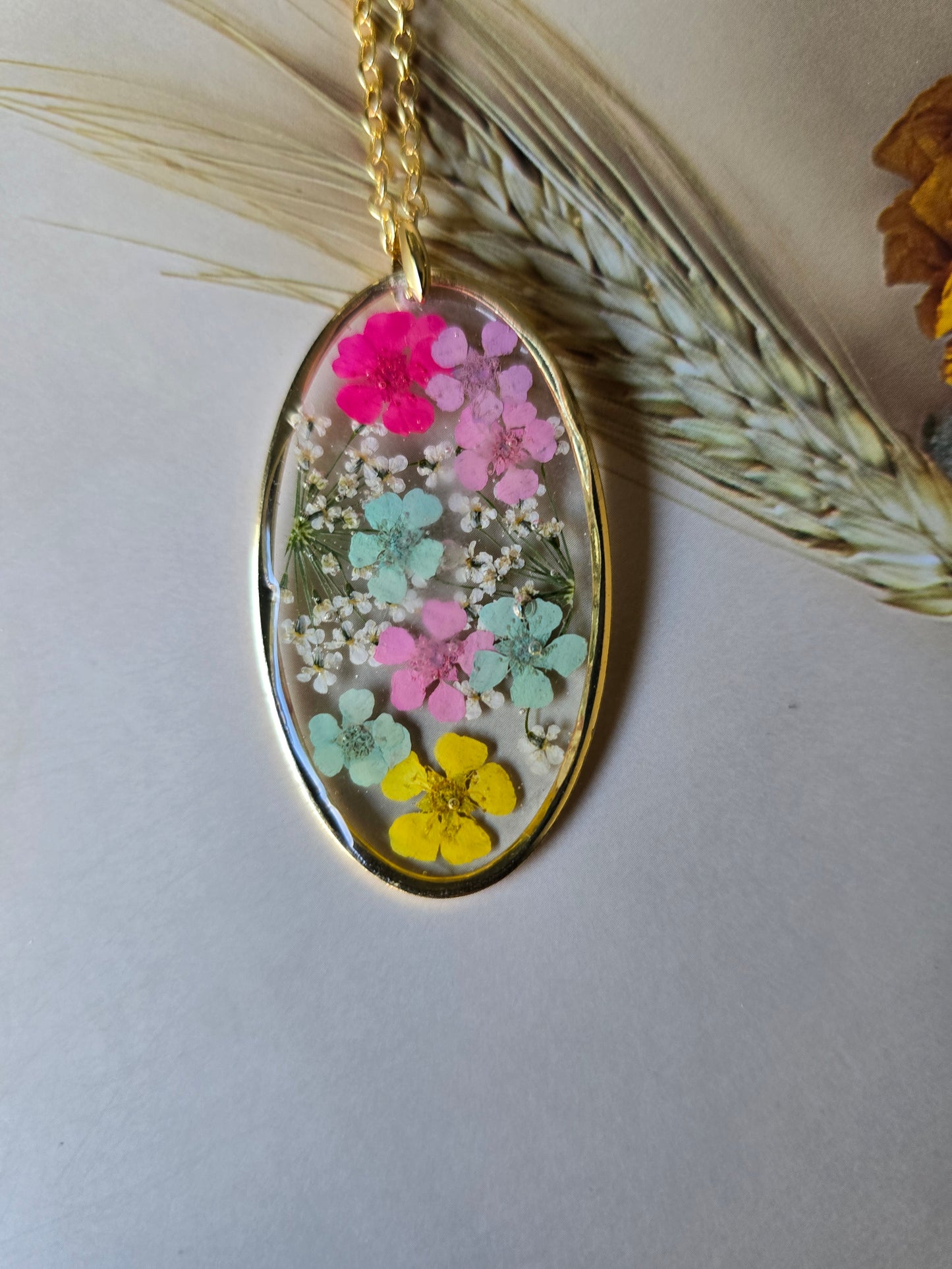 pendentif audace floral