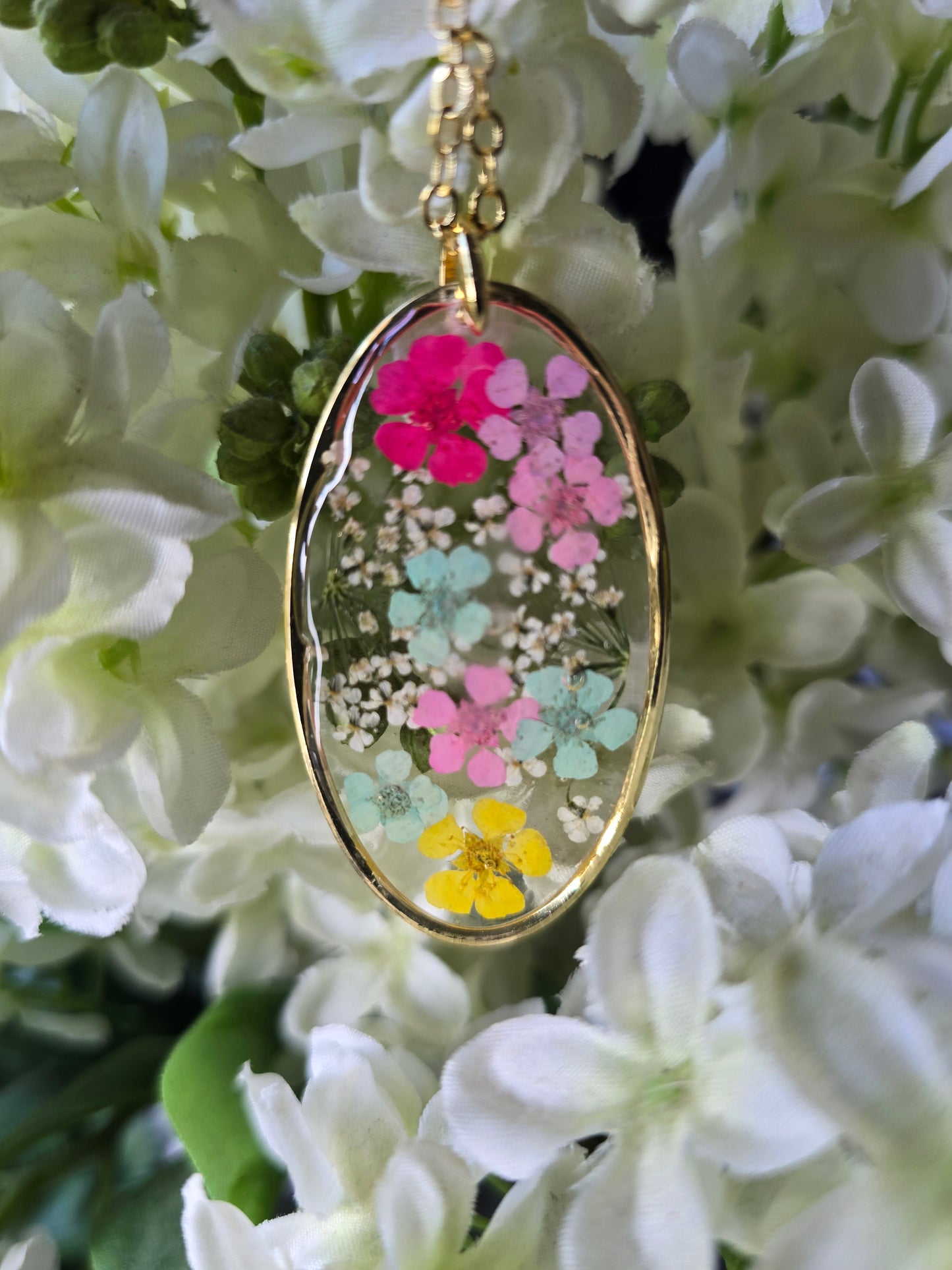 pendentif audace floral