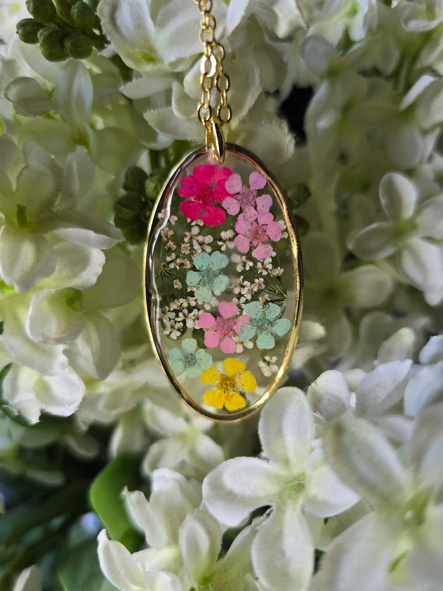 pendentif audace floral