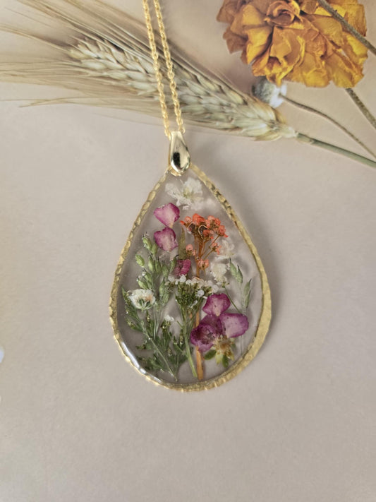 Pendentif floral petite merveille