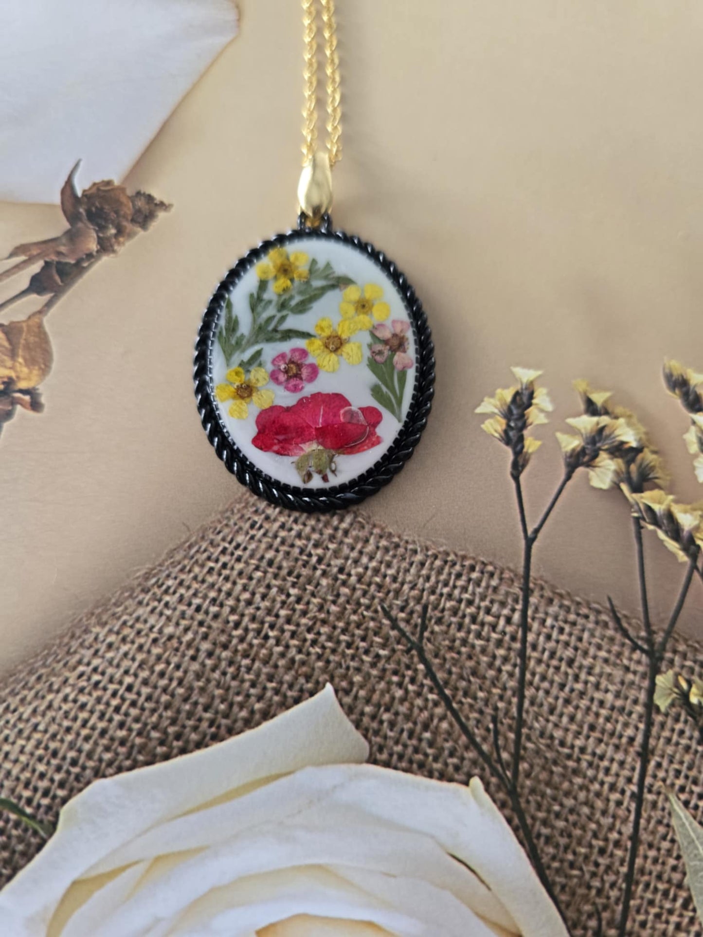 Pendentif active floral