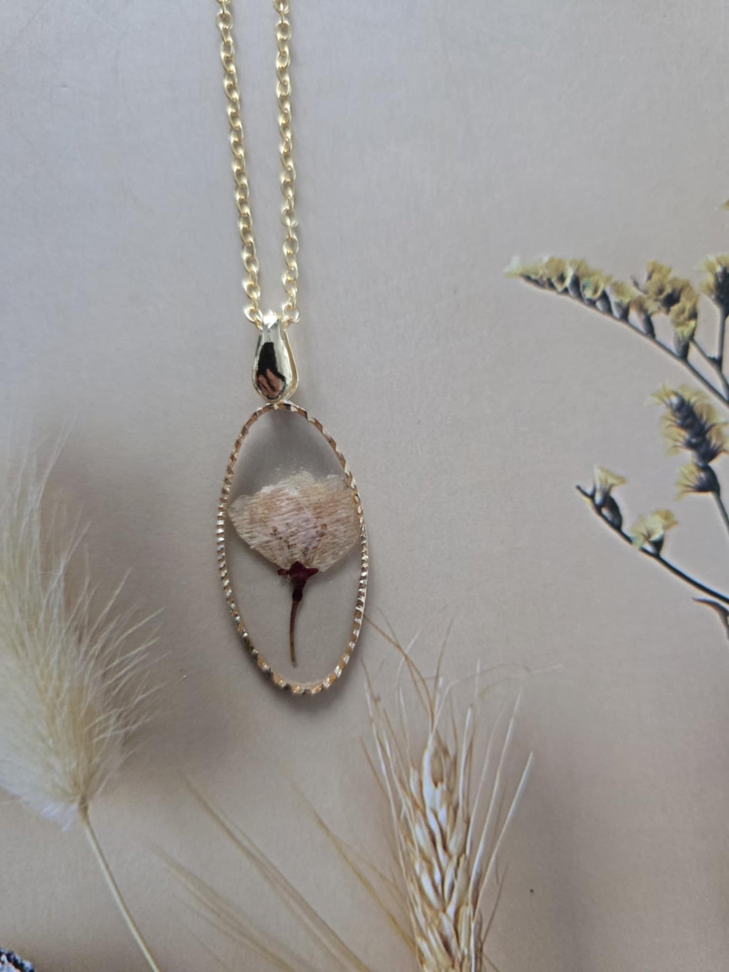 pendentif fleur tendresse