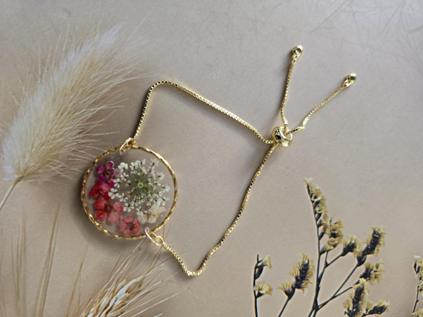 bracelet ajustable floral active