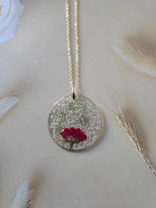pendentif floral la gratitude