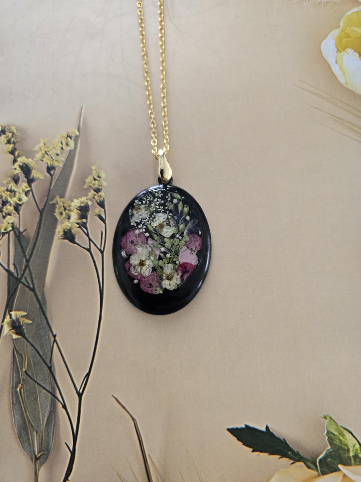 Pendentif belle floraison