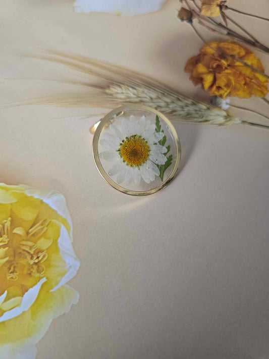 Bague de fantaisie marguerite génial