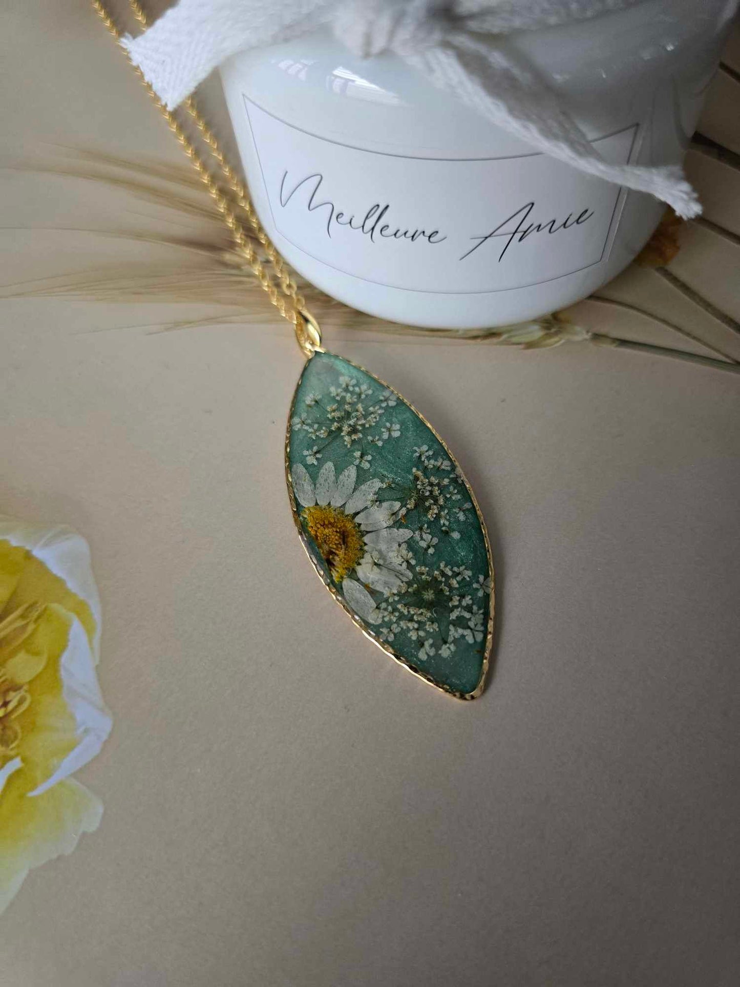 Pendentif espérance marguerite