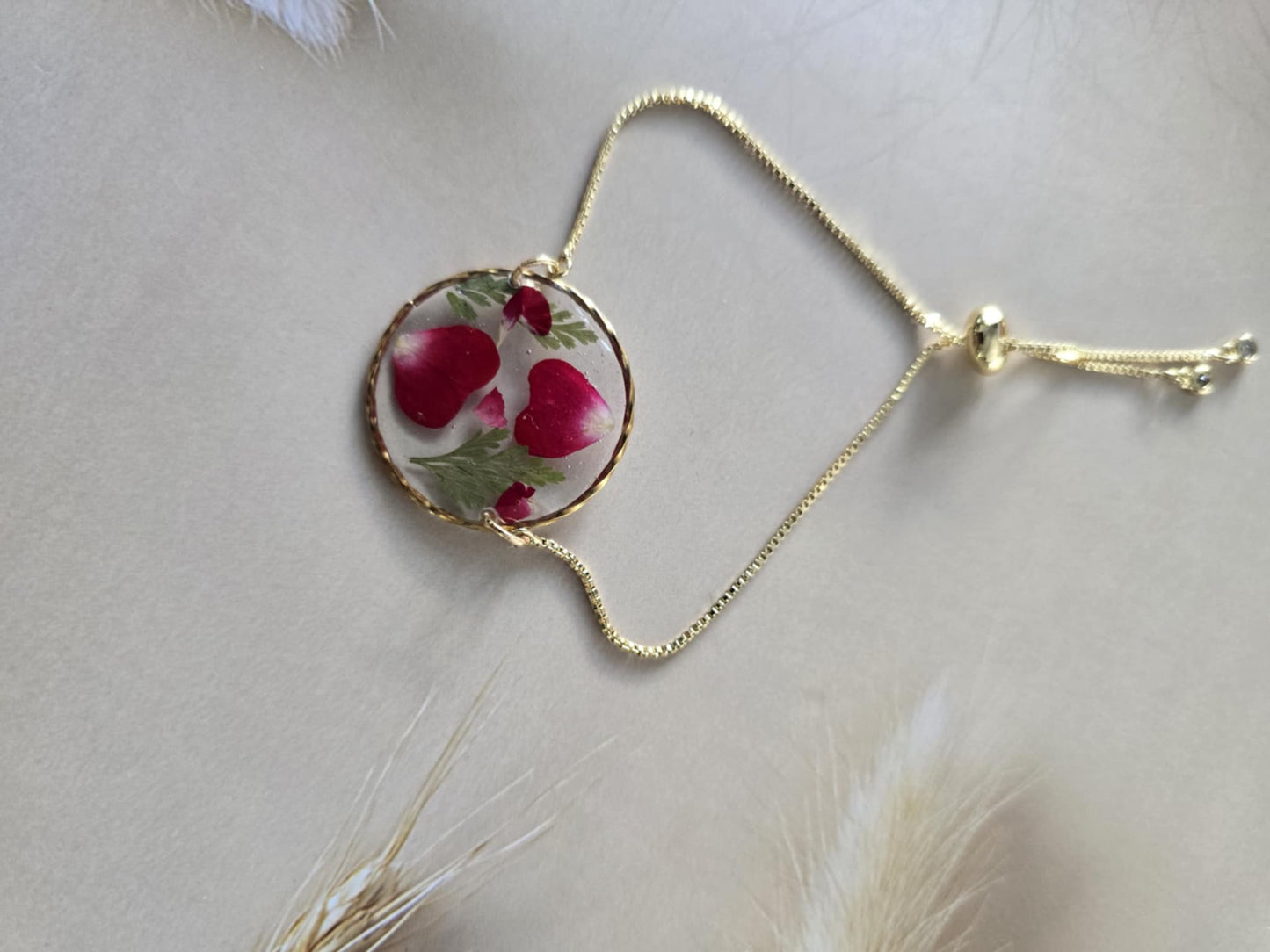 bracelet ajustable floral de l'espérance