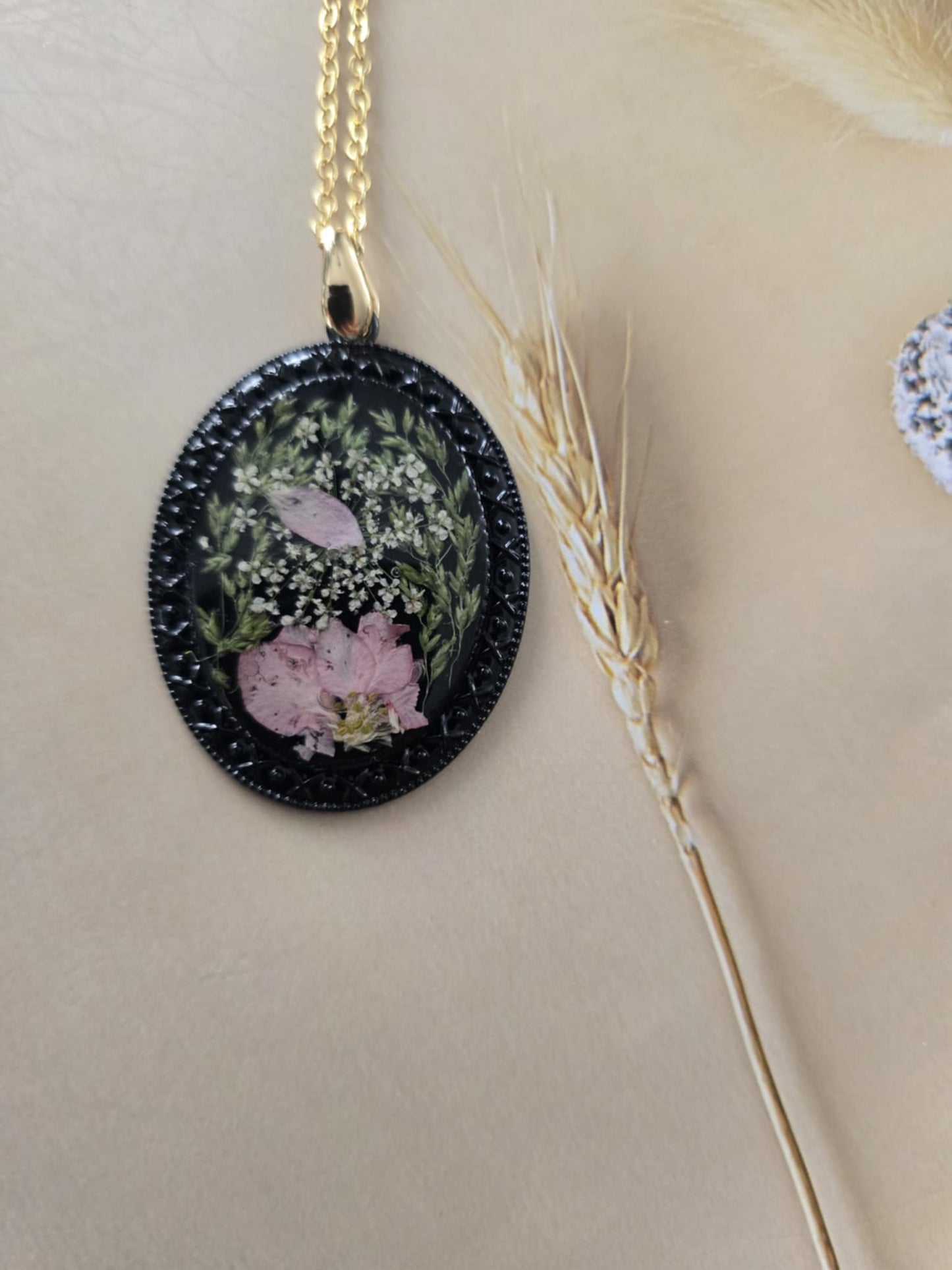 Pendentif au naturel