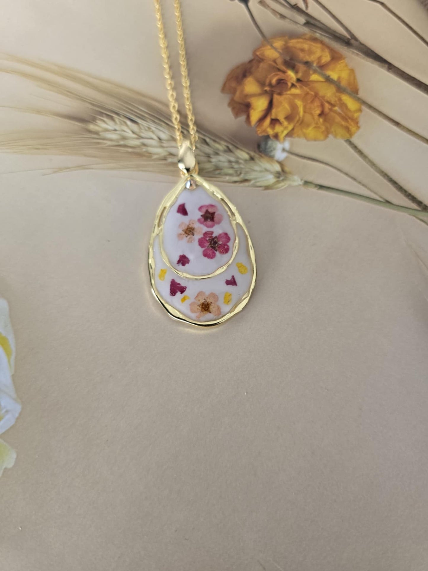 Pendentif goutte art de vivre