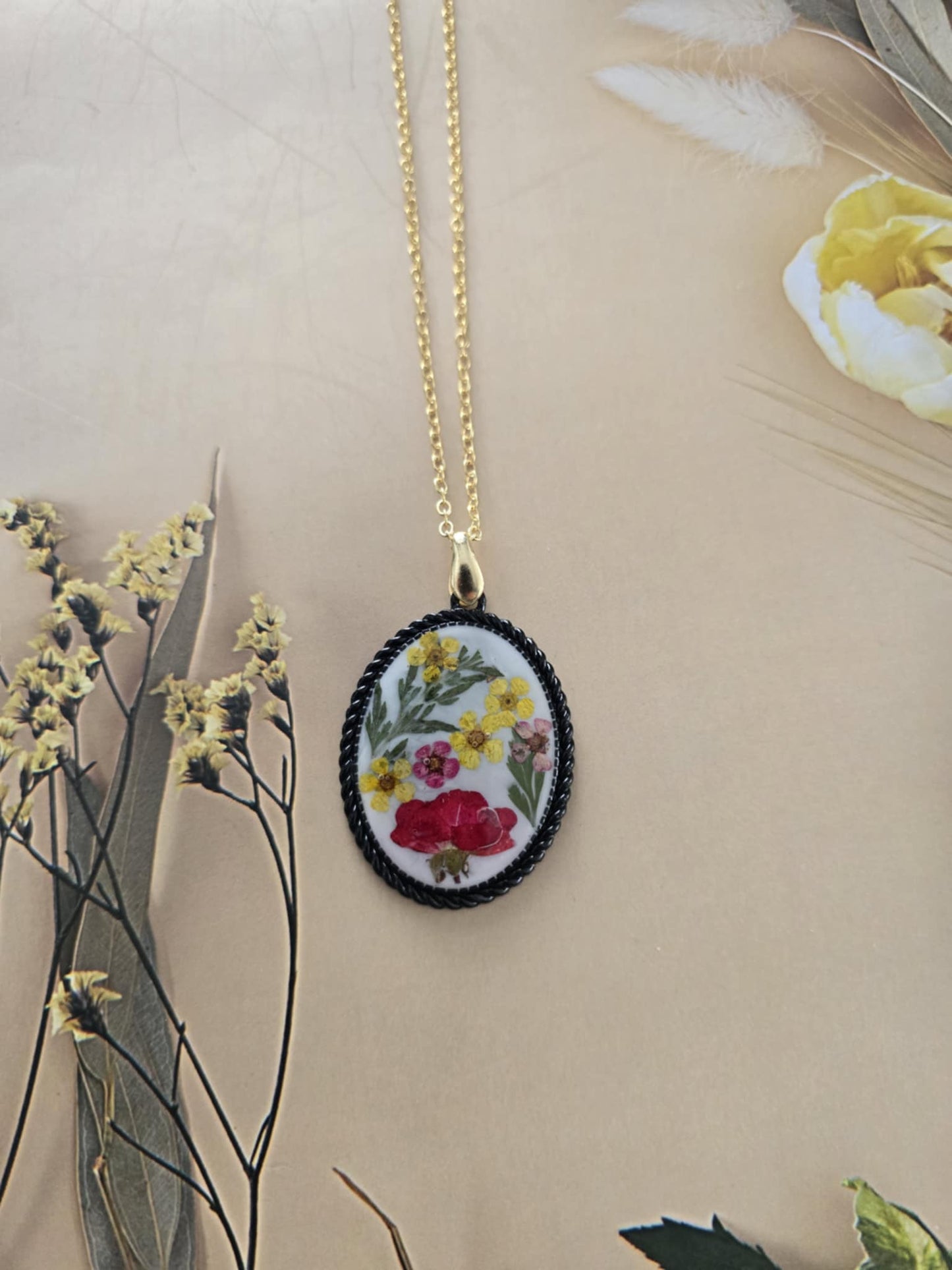Pendentif active floral