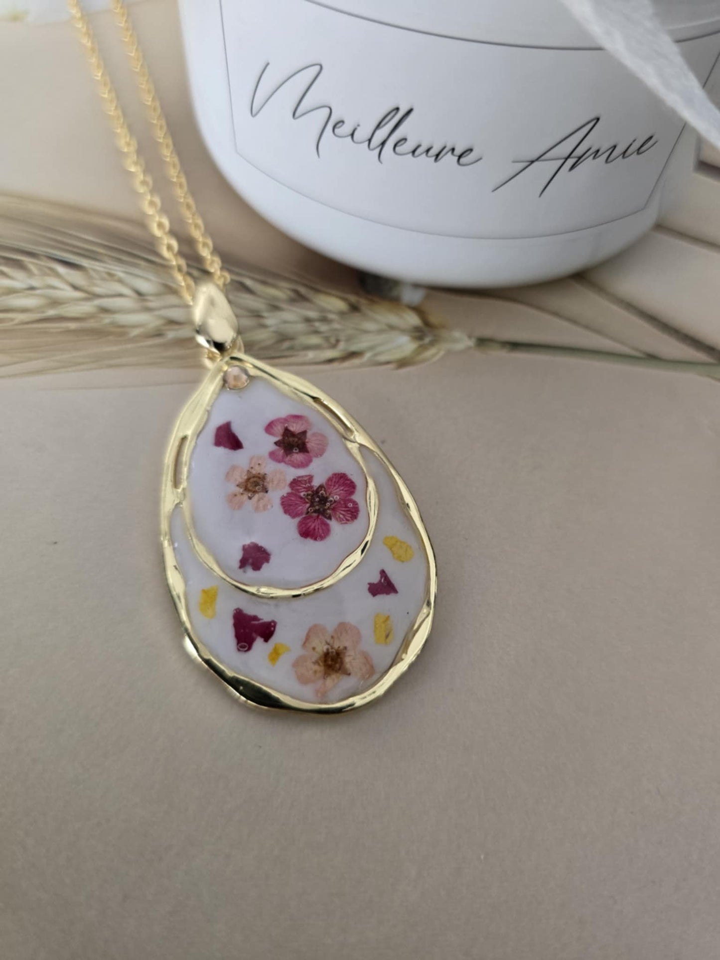 Pendentif goutte art de vivre