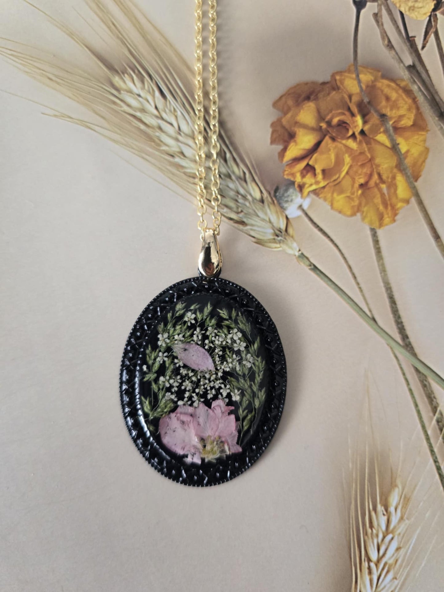 Pendentif au naturel