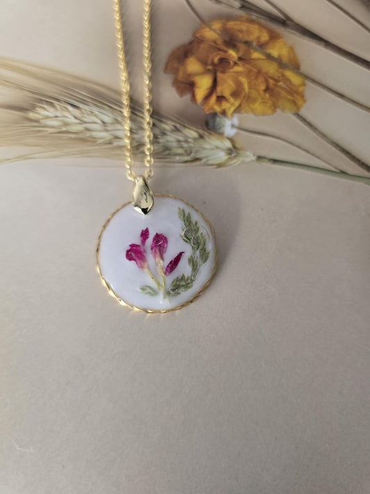 Pendentif créatif floral