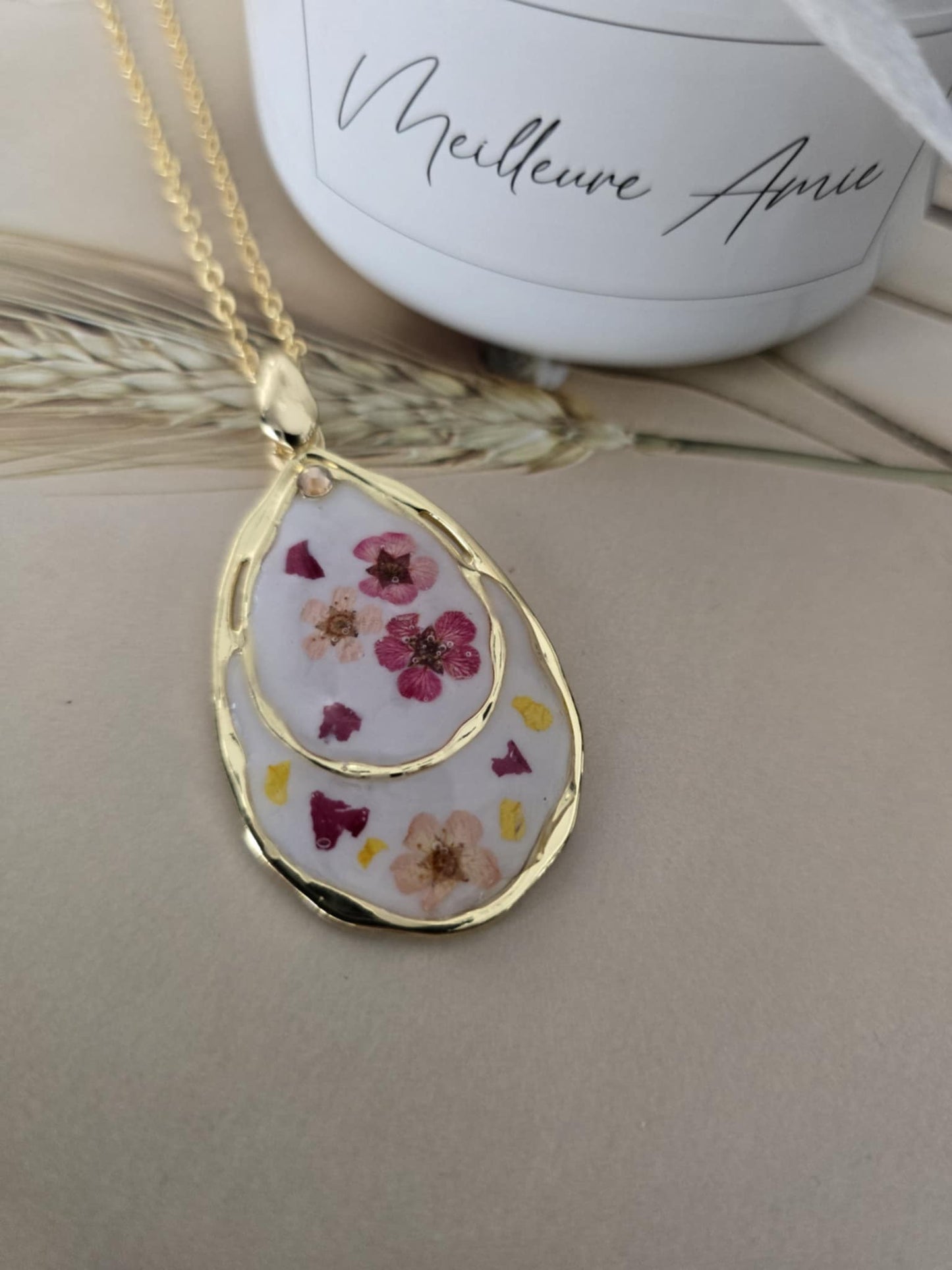 Pendentif goutte art de vivre