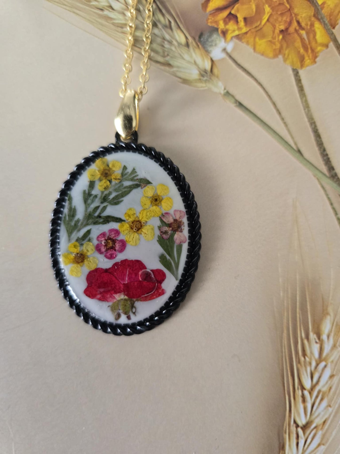 Pendentif active floral