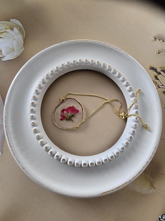 Bracelet ajustable floral romance