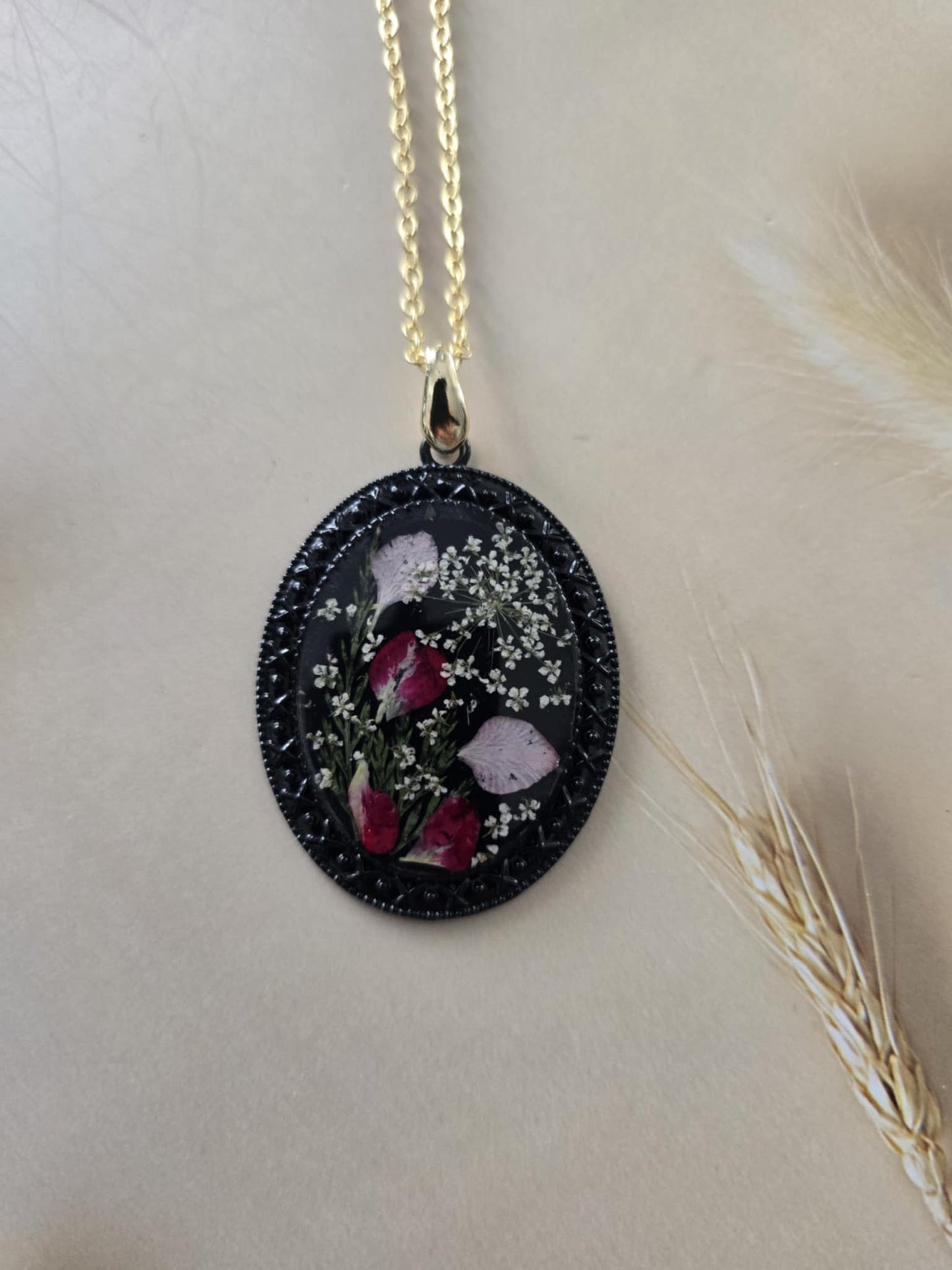 Pendentif floral aventure