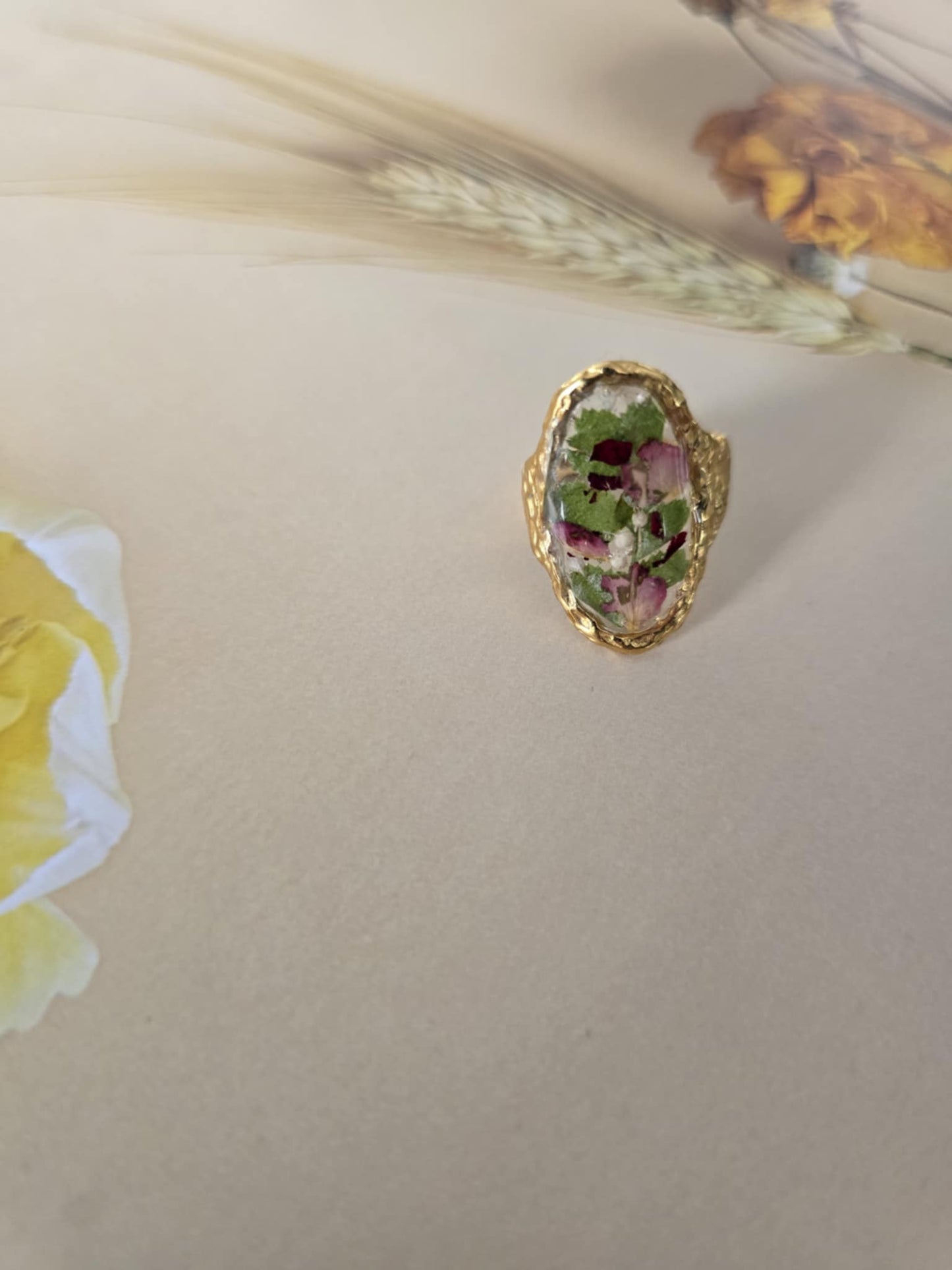 Bague ajustable l'art de vivre