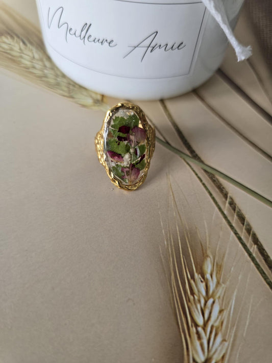 Bague ajustable l'art de vivre
