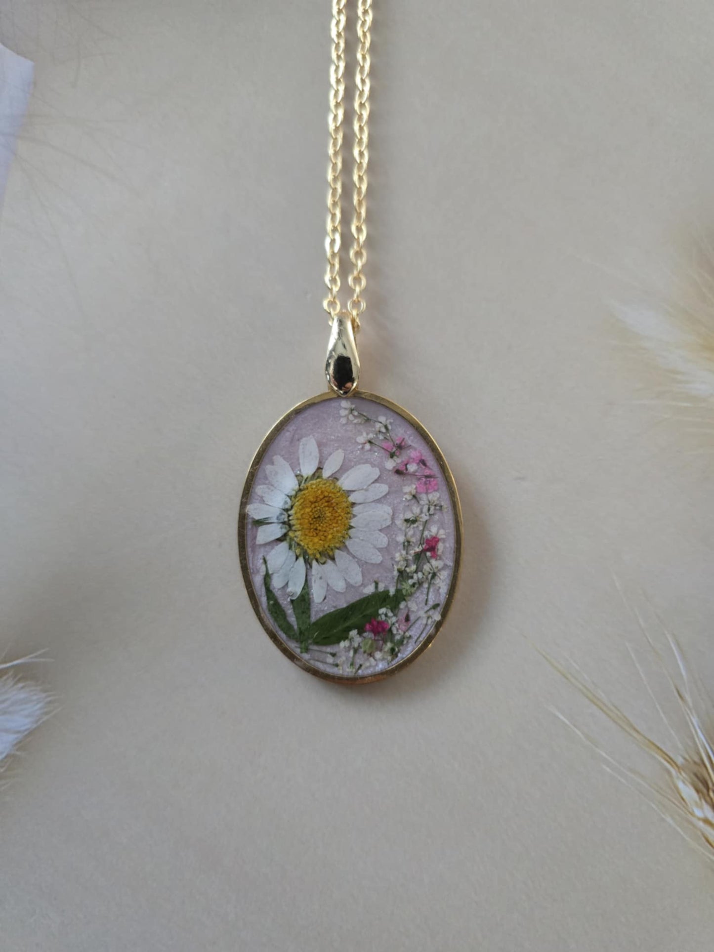 pendentif marguerite petite douceur