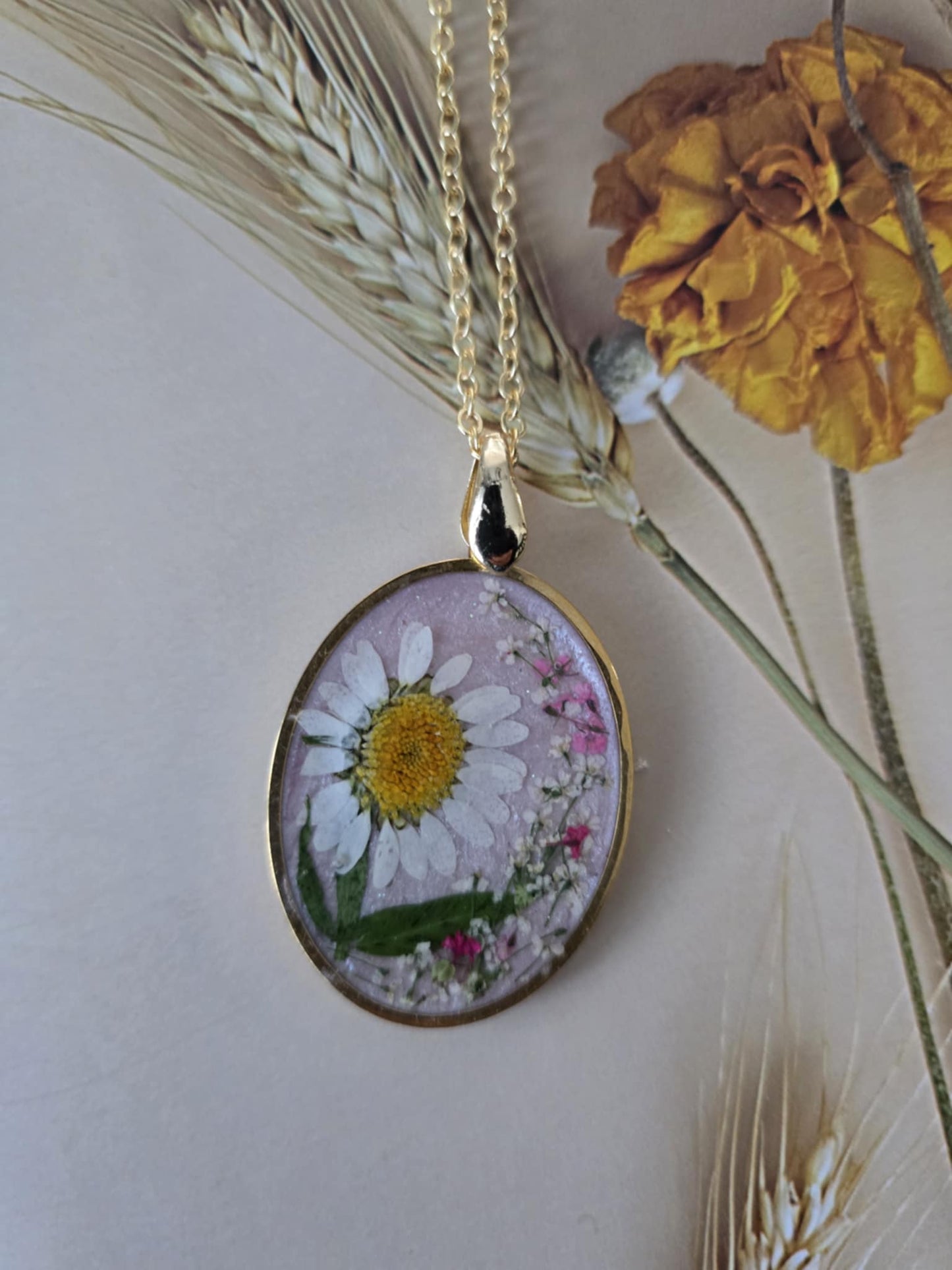 pendentif marguerite petite douceur