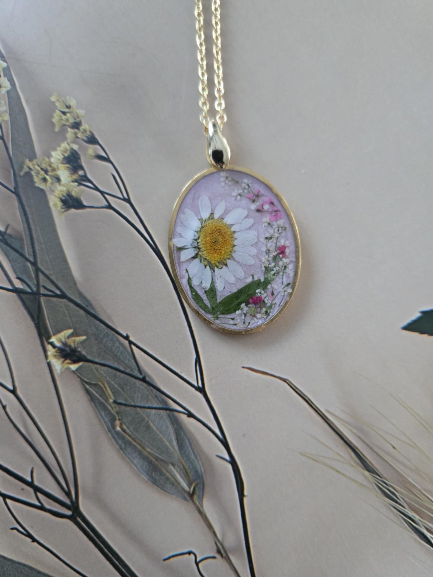 pendentif marguerite petite douceur