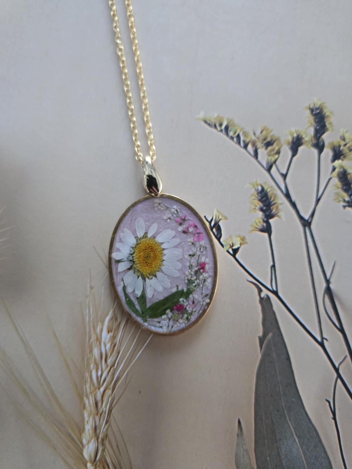 pendentif marguerite petite douceur
