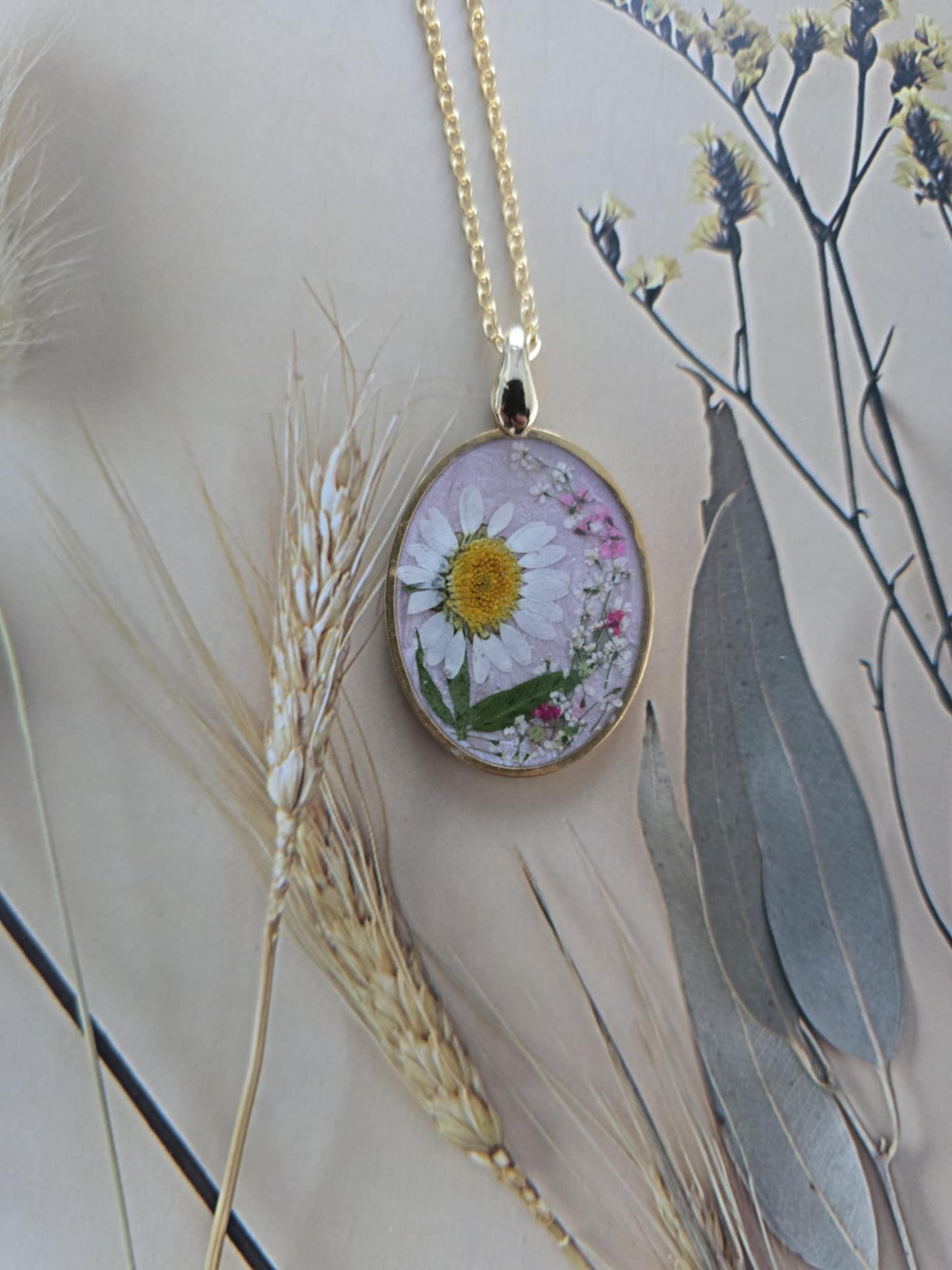 pendentif marguerite petite douceur